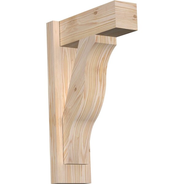Ekena Millwork Funston Block Smooth Outlooker, Douglas Fir, 5 1/2"W x 14"D x 22"H OUT06X14X22FST05SDF - main